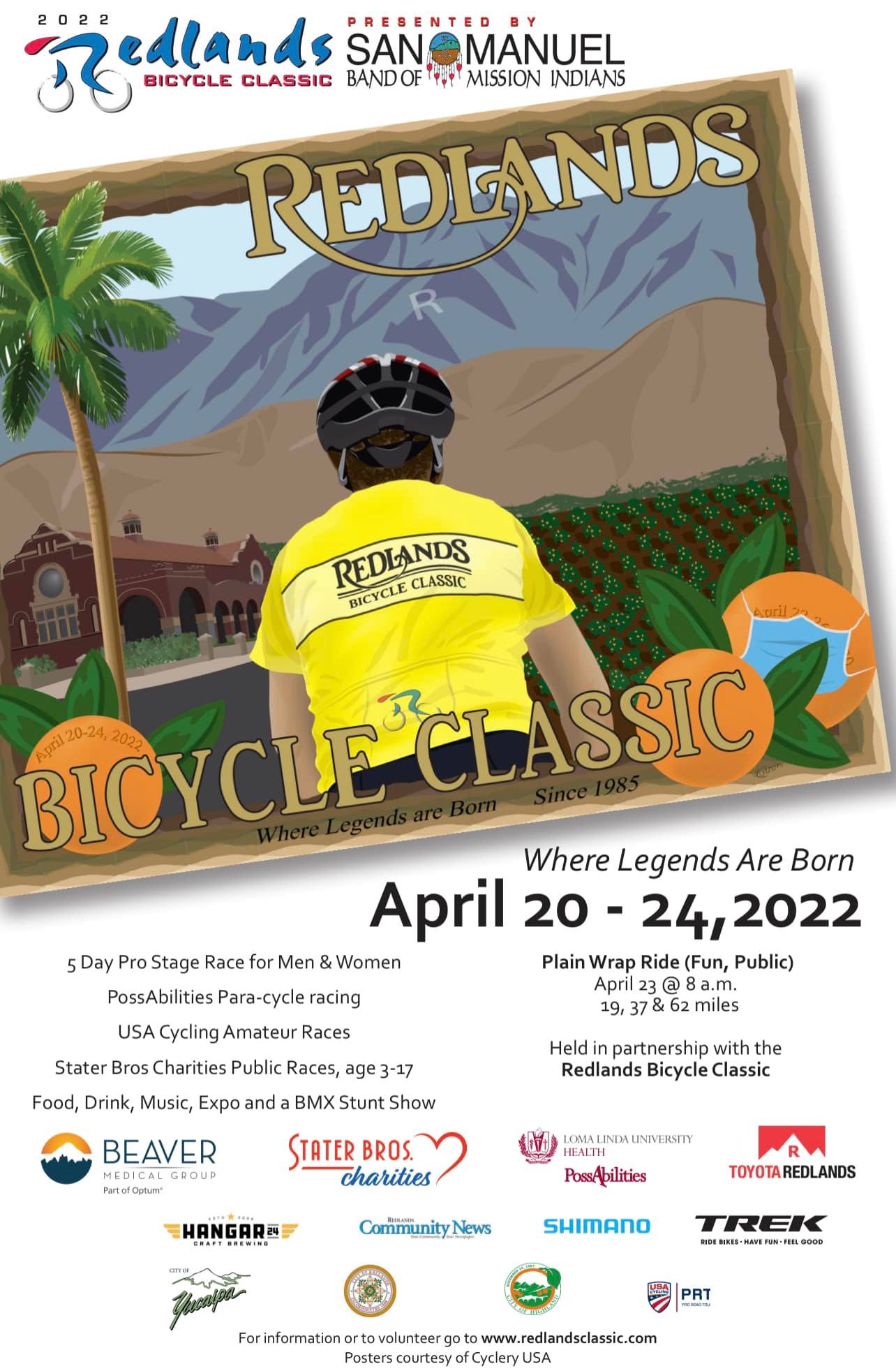 2022 Redlands Bicycle Classic Velo Palm Springs